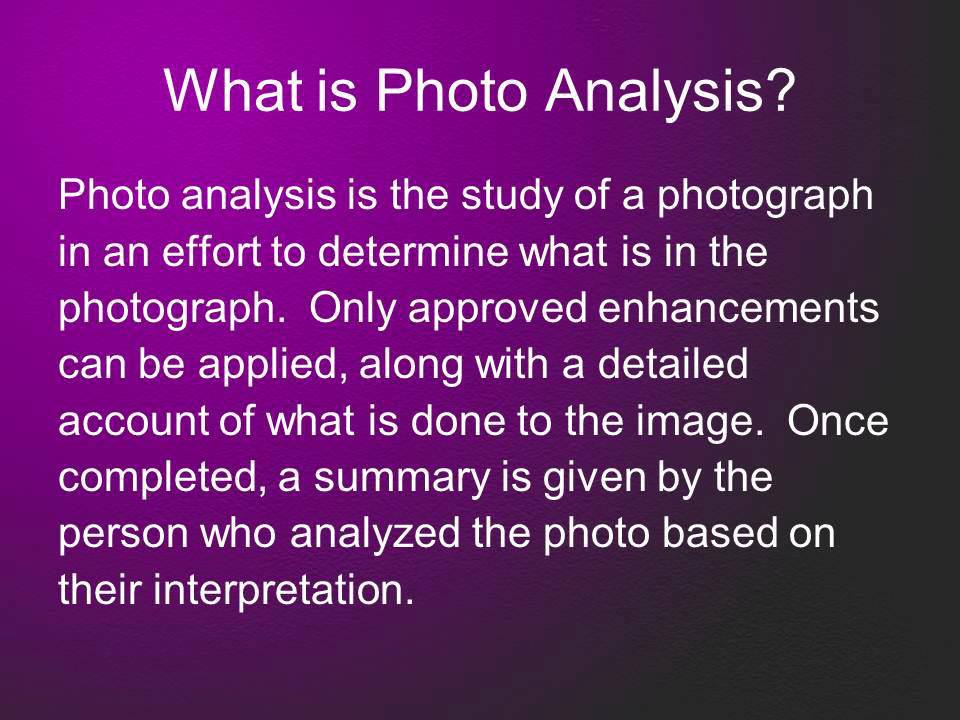 Photo Analysis Slide 2