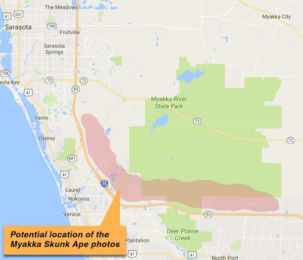 Myakka Map