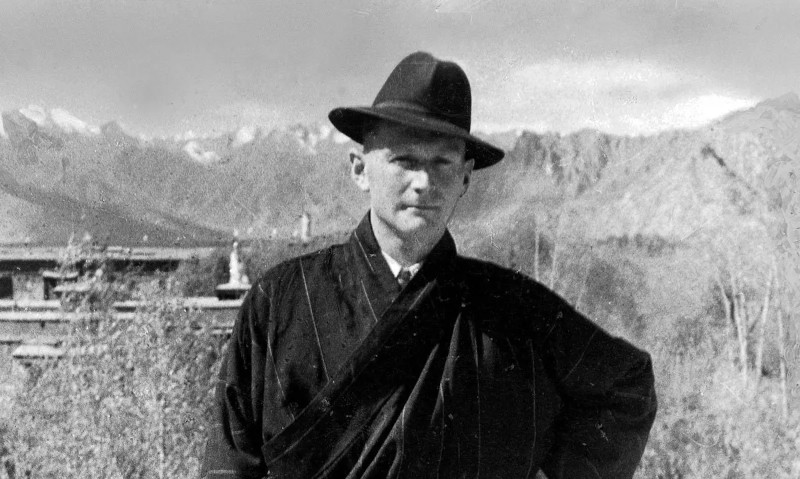 Heinrich Harrer in Tibet